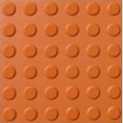 Adelaide Tactile Warning Terracotta Click here for details